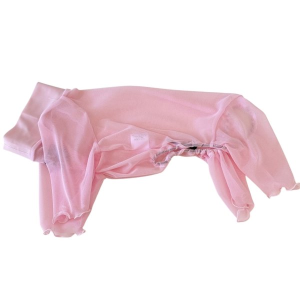 画像2:  2月新作 【キャバスーツ LIMITED】Airy SMOCK：PINK (2)