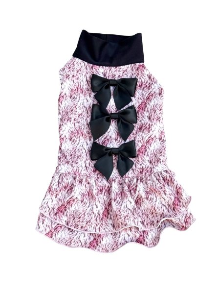 画像3: 【Jennifer & Colour】リボンドレス・PINK FAKE (3)