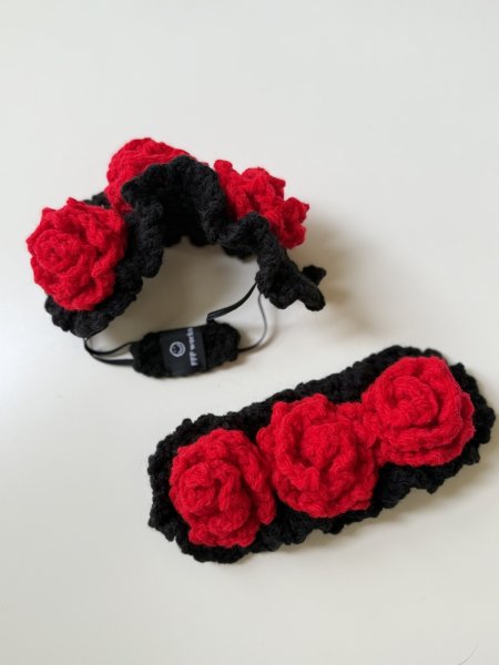 画像9: ローズヘッドドレス (9)