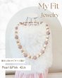 画像1: My Fit Jewelry ネックレス【Pearl Pink・42cm】★先行販売★ (1)