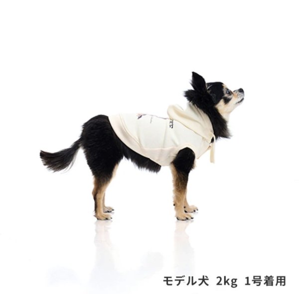 画像5:  【キャバリア特注サイズ受付中】 LIFELIKE ドッグタイプフーディ (5)