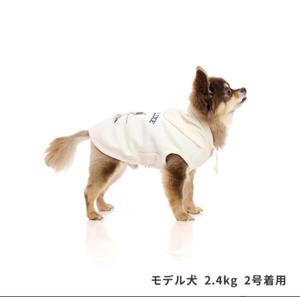 画像6:  【キャバリア特注サイズ受付中】 LIFELIKE ドッグタイプフーディ (6)