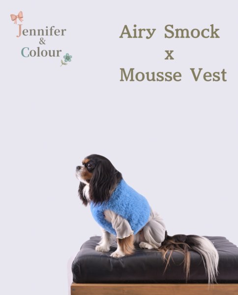 画像3: 【Jennifer & Colour】Mousse Vest：ROYAL BLUE (3)
