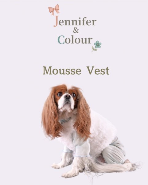 画像3: 【Jennifer & Colour】Mousse Vest：LIGHT GREEN (3)