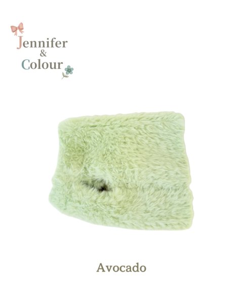 画像2: 【Jennifer & Colour】Mousse Vest：AVOCADO (2)