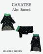 画像2:  【注文受付中】  10月新作 【CAVA TEE】Airy SMOCK：MARBLE GREEN / MARBLE BLUE (2)