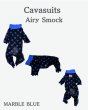 画像4:  【注文受付中】  10月新作 【キャバスーツ LIMITED】Airy SMOCK：MARBLE GREEN / MARBLE BLUE (4)