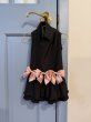 画像1: 10%OFF【Jennifer & Colour】リボンドレス★即納品★Mサイズ/ブラックＸローズリボン (1)