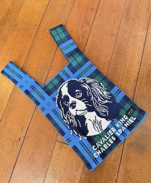 画像2: キャバリアニットトートバッグ (2)