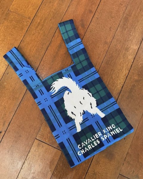 画像3: キャバリアニットトートバッグ (3)