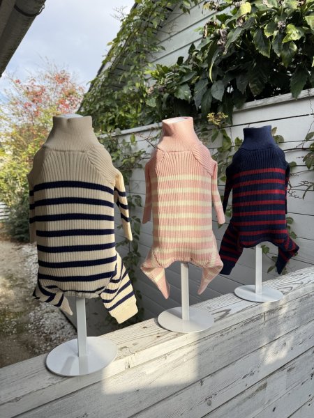 画像10:  12月新作 【Cavasuits KNIT】パネルボーダー2025：ピンク (10)