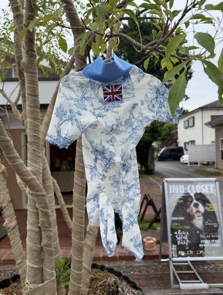 画像4:  【注文受付中】  6月新作 【キャバスーツ LIMITED】Airy SMOCK：Bleu Toile (4)