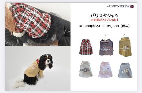 画像2:  【オリジナルネーム入り】 UNION BREW バリスタシャツ (2)