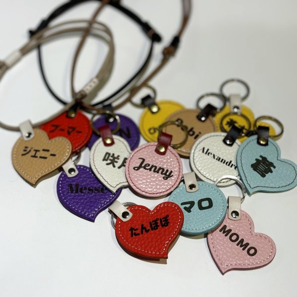 画像3:  【注文受付中】 ネームタグ（イタリアンレザー） (3)