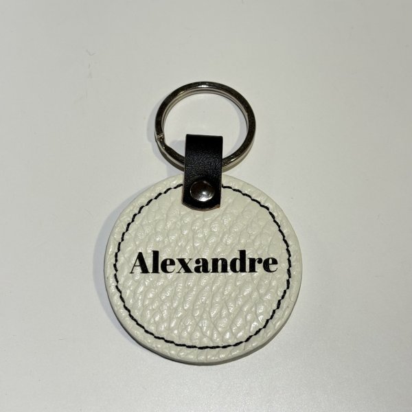 画像6:  【注文受付中】 ネームタグ（イタリアンレザー） (6)