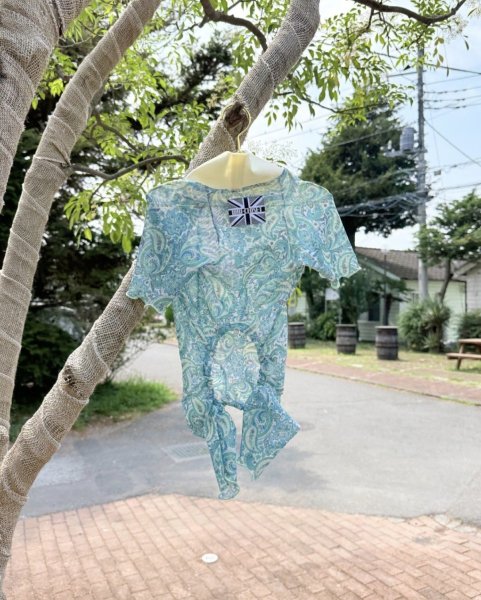 画像7:  【注文受付中】  7月新作 【キャバスーツ LIMITED】Airy SMOCK：Green Paisley (7)
