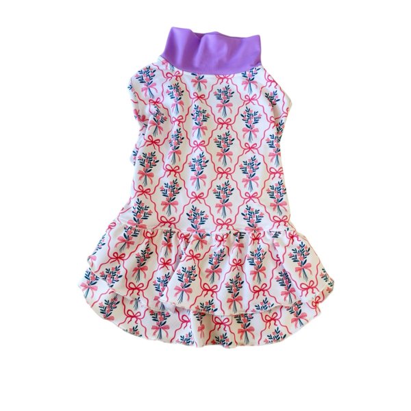 画像4:  6月新作 【キャバスーツ ワンピ】Elegant Bouguet（エレガントブーケ） (4)