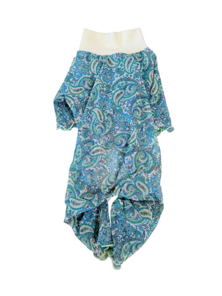 画像3:  【注文受付中】  7月新作 【キャバスーツ LIMITED】Airy SMOCK：Green Paisley (3)