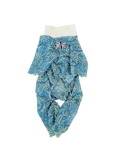 画像4:  【注文受付中】  7月新作 【キャバスーツ LIMITED】Airy SMOCK：Green Paisley (4)