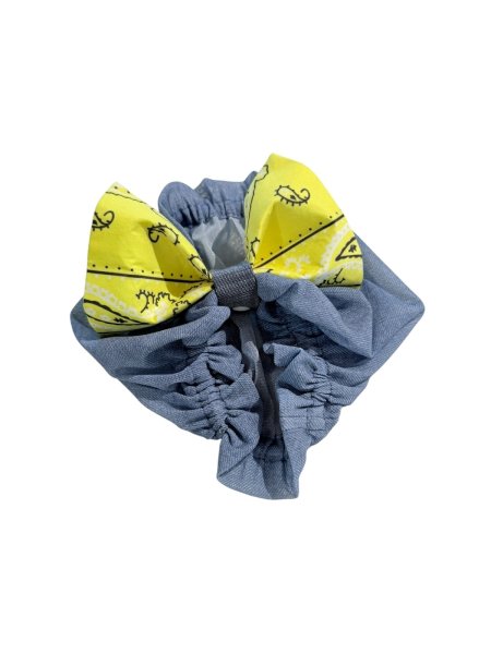 画像8: エアリースヌード： Denim Bandana (8)