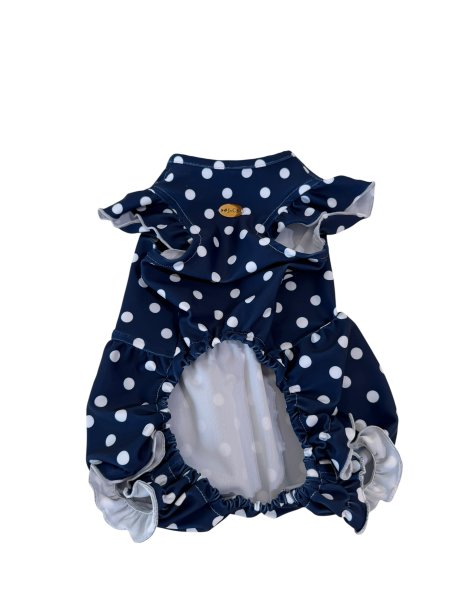 画像9:  【注文受付中】  8月新作  【Jennifer & Colour】BALLOON ROMPERS（バルーンロンパース）Polka Dot (9)