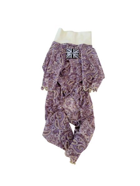 画像6:  【注文受付中】  7月新作 【キャバスーツ LIMITED】Airy SMOCK：Purple Paisley (6)