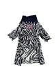 画像4:  【注文受付中】  8月新作 【CAVA TEE】Airy SMOCK：ZEBRA BLACK (4)