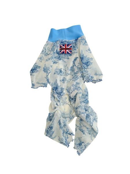 画像2:  【注文受付中】  6月新作 【キャバスーツ LIMITED】Airy SMOCK：Bleu Toile (2)