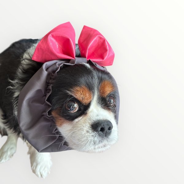 画像3: すあませいさくしょ☆エナメル風ピンクリボンスヌード (3)