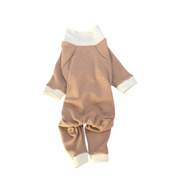 画像3:  【注文受付中】  1月新作 【キャバスーツ おくるみ2026】ほうじ茶ラテ (3)