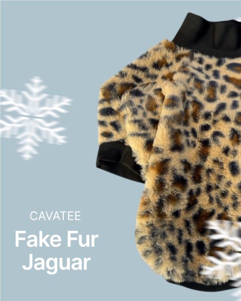 画像1:  1月新作 【CAVA TEE 】Fake Fur Jaguau（フェイクファージャガー） (1)