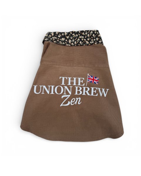 画像4:  【オリジナルネーム入り】 UNION BREW バリスタシャツ：コーデュロイ (4)