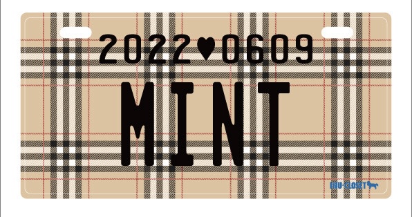 【カスタムプレート】MINT様